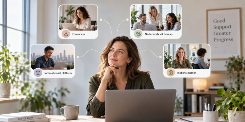 Een virtual assistant bureau kiezen in Nederland: waar let je op?
