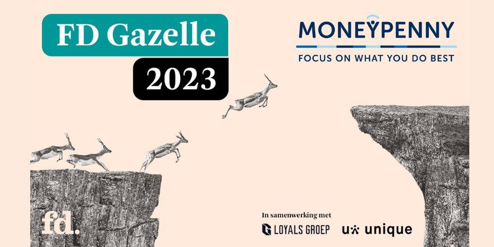 Moneypenny wint FD gazelle award 2023